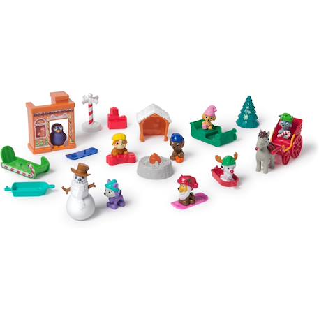 Paw patrol - pat patrouille - calendrier de l'avent pat patrouille 2024 Multicolore 5 - vertbaudet enfant 