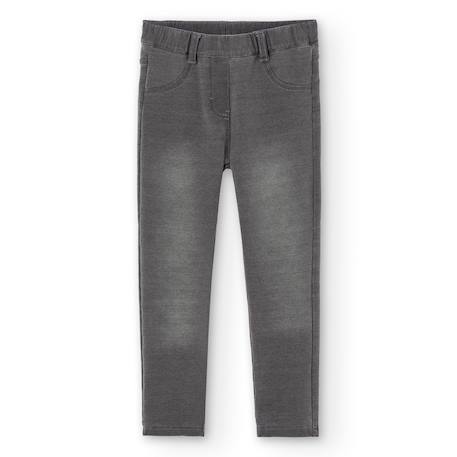 Jegging Gris 1 - vertbaudet enfant 