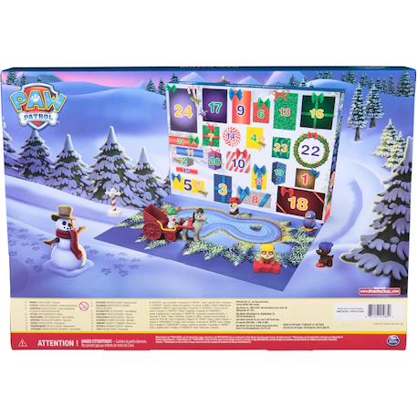 Paw patrol - pat patrouille - calendrier de l'avent pat patrouille 2024 Multicolore 6 - vertbaudet enfant 