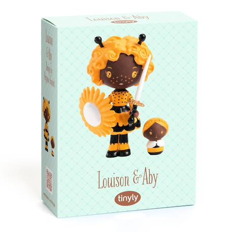 Figurines tinyly louison & aby Multicolore 2 - vertbaudet enfant 