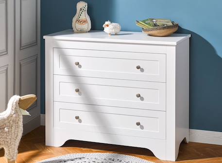 Petite chambre enfant occitane Blanc / chêne 2 - vertbaudet enfant 