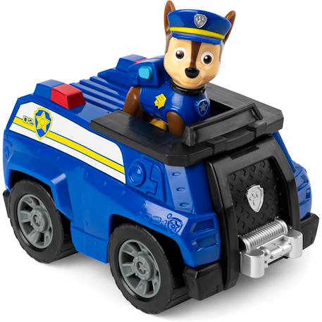 La pat patrouille véhicule de police avec la figurine de chase Multicolore 3 - vertbaudet enfant 