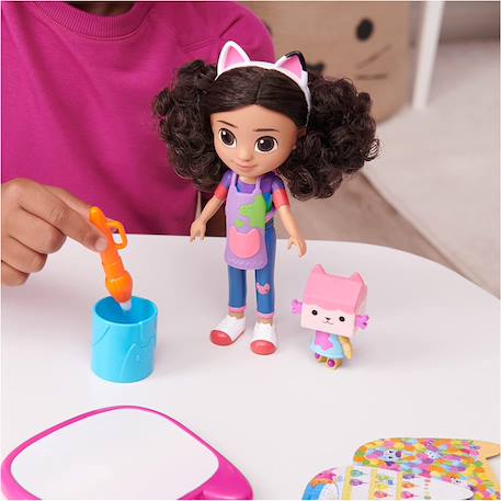 Gabby's dollhouse poupées de bricolage gabby deluxe Multicolore 4 - vertbaudet enfant 