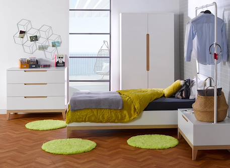 Chambre enfant complète evidence Blanc 3 - vertbaudet enfant 