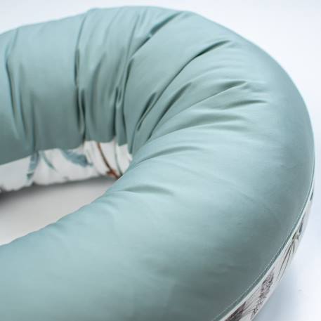Coussin d'allaitement ergonomique + housse safari Safari, vert, gris, blanc 4 - vertbaudet enfant 