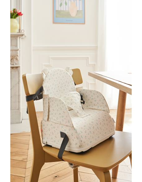 Réhausseur de chaise imperméable Beige+Blanc+Blanc imprimé+Bleu+Marron+Rose 9 - vertbaudet enfant 