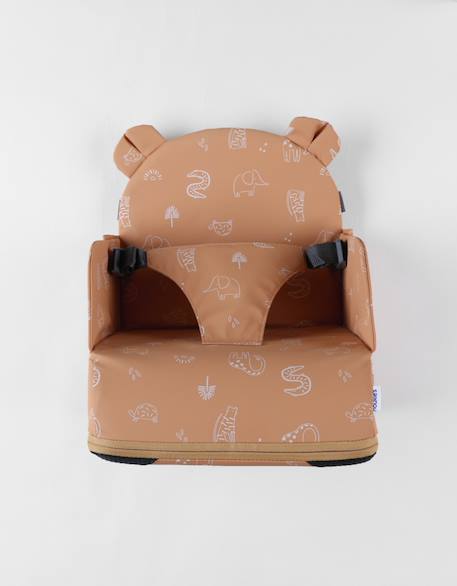Réhausseur de chaise imperméable Beige+Blanc+Blanc imprimé+Bleu+Marron+Rose 30 - vertbaudet enfant 