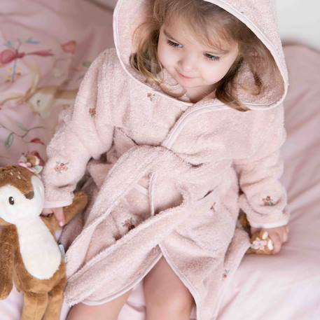 Peluche faon fairy garden (10 cm) Rose, beige, marron 6 - vertbaudet enfant 