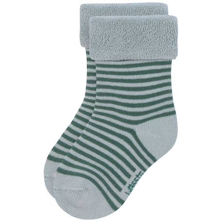 Lot de 3 paires de chaussettes bébé Bleu+Rose 3 - vertbaudet enfant 