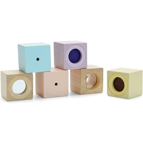 Blocs sensoriels pastel Beige 2 - vertbaudet enfant 