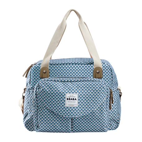 Sac à langer iconique grand volume 23 l geneve Bleu+Cacao+Terracotta 1 - vertbaudet enfant 