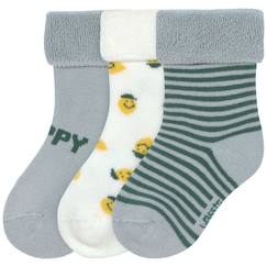 -Lot de 3 paires de chaussettes bébé