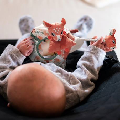 Cube d'activités en tissu Rose 5 - vertbaudet enfant 