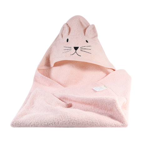 Cape de bain chat Gris+Rose+Rose foncé 7 - vertbaudet enfant 