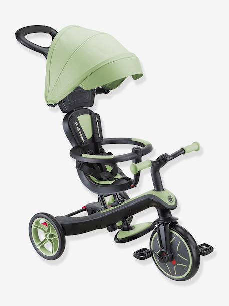 Tricycle Explorer 4 en 1 évolutif draisienne beige+bleu+menthe+noir+rose+vert sauge 35 - vertbaudet enfant 