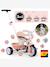 Tricyle Be Move Confort - beige+rose 9 - vertbaudet enfant 