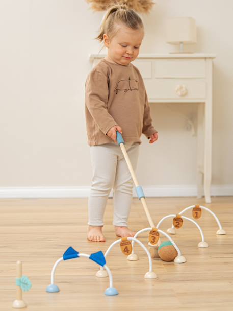 Set de croquet en liège multicolore 2 - vertbaudet enfant 