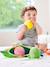 Hochet 3 petits pois multicolore 2 - vertbaudet enfant 