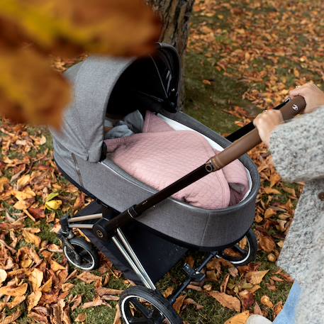 Nid d'ange biside ouatiné hiver  - teddy matelassé chaud Beige+Green+Lunar+Mix grey+Vintage 26 - vertbaudet enfant 