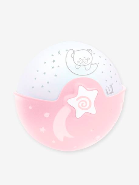 Veilleuse projecteur 3 en 1 évolutive Projecto lampe rose/blanc+taupe/blanc 1 - vertbaudet enfant 