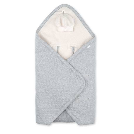 Nid d'ange biside ouatiné hiver  - teddy matelassé chaud Beige+Green+Lunar+Mix grey+Vintage 18 - vertbaudet enfant 