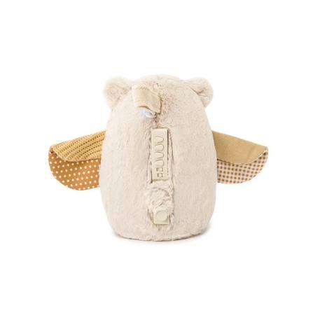 Peluche musicale chouette Beige 5 - vertbaudet enfant 