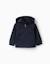 Blouson avec capuche amovible Bleu foncé 1 - vertbaudet enfant 