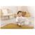 Peluche musicale chouette Beige 3 - vertbaudet enfant 