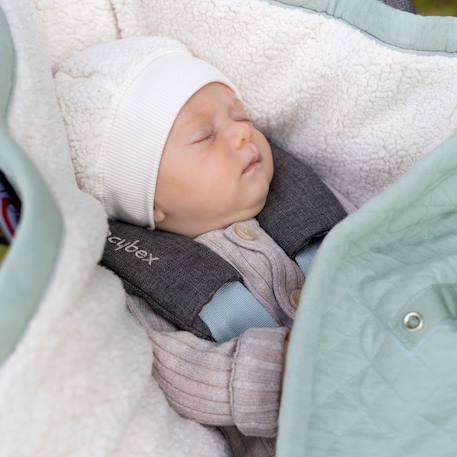 Nid d'ange biside ouatiné hiver  - teddy matelassé chaud Beige+Green+Lunar+Mix grey+Vintage 16 - vertbaudet enfant 