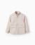 Veste avec capuche amovible Beige clair+Bleu foncé 2 - vertbaudet enfant 