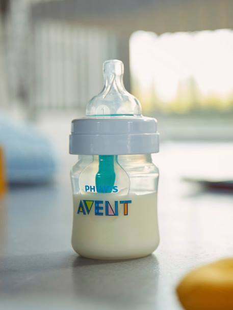 Lot de 2 biberons (125 et 260 ml) Philips AVENT Anti-colic avec valve AirFree transparent 4 - vertbaudet enfant 