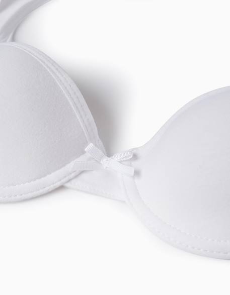 Pack 2 soutiens-gorge à armatures Blanc 3 - vertbaudet enfant 