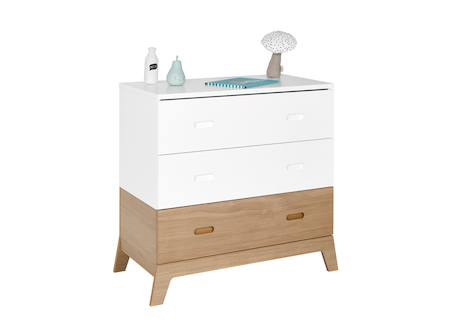 Petite chambre enfant archipel Blanc / chêne 4 - vertbaudet enfant 