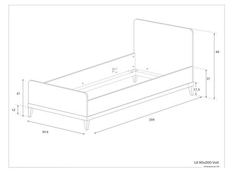 Chambre enfant evidence Blanc / hêtre 6 - vertbaudet enfant 