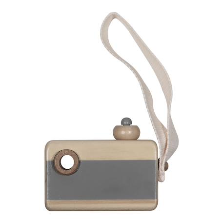 Appareil photo en bois aquamarine Aquamarine+Gris foncé 12 - vertbaudet enfant 