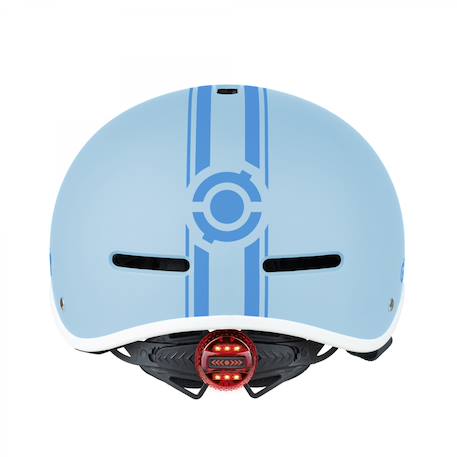 Casque master enfant xs-s (47 à 51 cm) Bleu pastel+Rose foncé 4 - vertbaudet enfant 