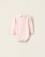 Pack 2 bodies avec col claudine Rose clair 2 - vertbaudet enfant 