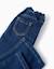 Pantalon en jean flare en comfort denim Bleu 4 - vertbaudet enfant 
