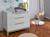 Petite chambre bébé evidence + table à langer Blanc / hêtre 6 - vertbaudet enfant 