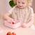 Lunch box silicone lucky Ecru, marron, vert+Rose, rouge, noir 2 - vertbaudet enfant 