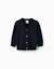 Gilet en maille brothers & sisters Bleu foncé 1 - vertbaudet enfant 