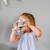 Appareil photo en bois aquamarine Aquamarine+Gris foncé 4 - vertbaudet enfant 