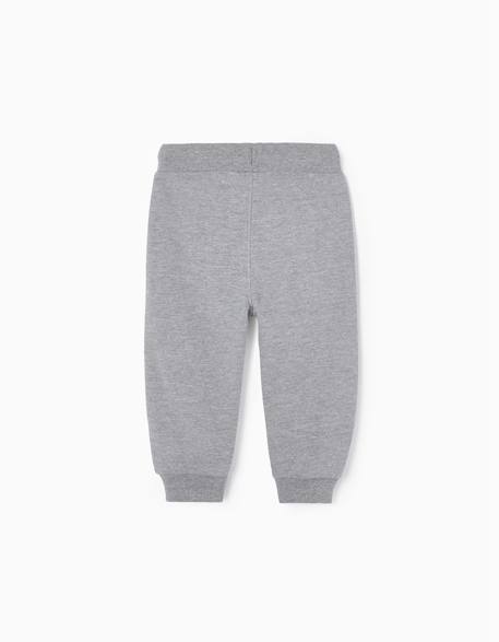 Pantalon de sport en coton Bleu foncé+Gris 5 - vertbaudet enfant 