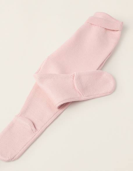 Ensemble en maille à rayures Bleu clair+Gris clair+Rose 12 - vertbaudet enfant 