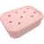 Lunch box silicone lucky Ecru, marron, vert+Rose, rouge, noir 1 - vertbaudet enfant 