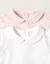 Pack 2 bodies avec col claudine Rose clair 3 - vertbaudet enfant 