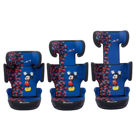 Siège auto réhausseur i-size hera i-safe, disney Disney mickey+Disney minnie+Fun stitch 2 - vertbaudet enfant 