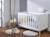 Petite chambre bébé evidence + table à langer Blanc / hêtre 3 - vertbaudet enfant 