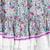 Jupe  longue fleurie  transformable en robe  esmeralda Violet bleu rose 5 - vertbaudet enfant 