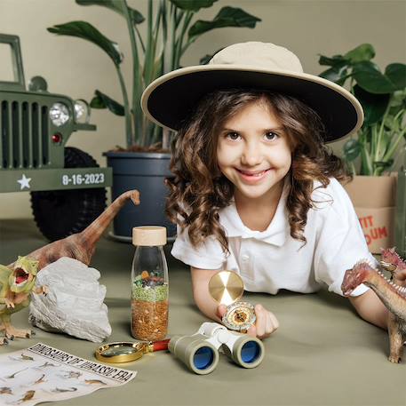 Bouteille sensorielle spy jurassic Marron, dinosaures 2 - vertbaudet enfant 